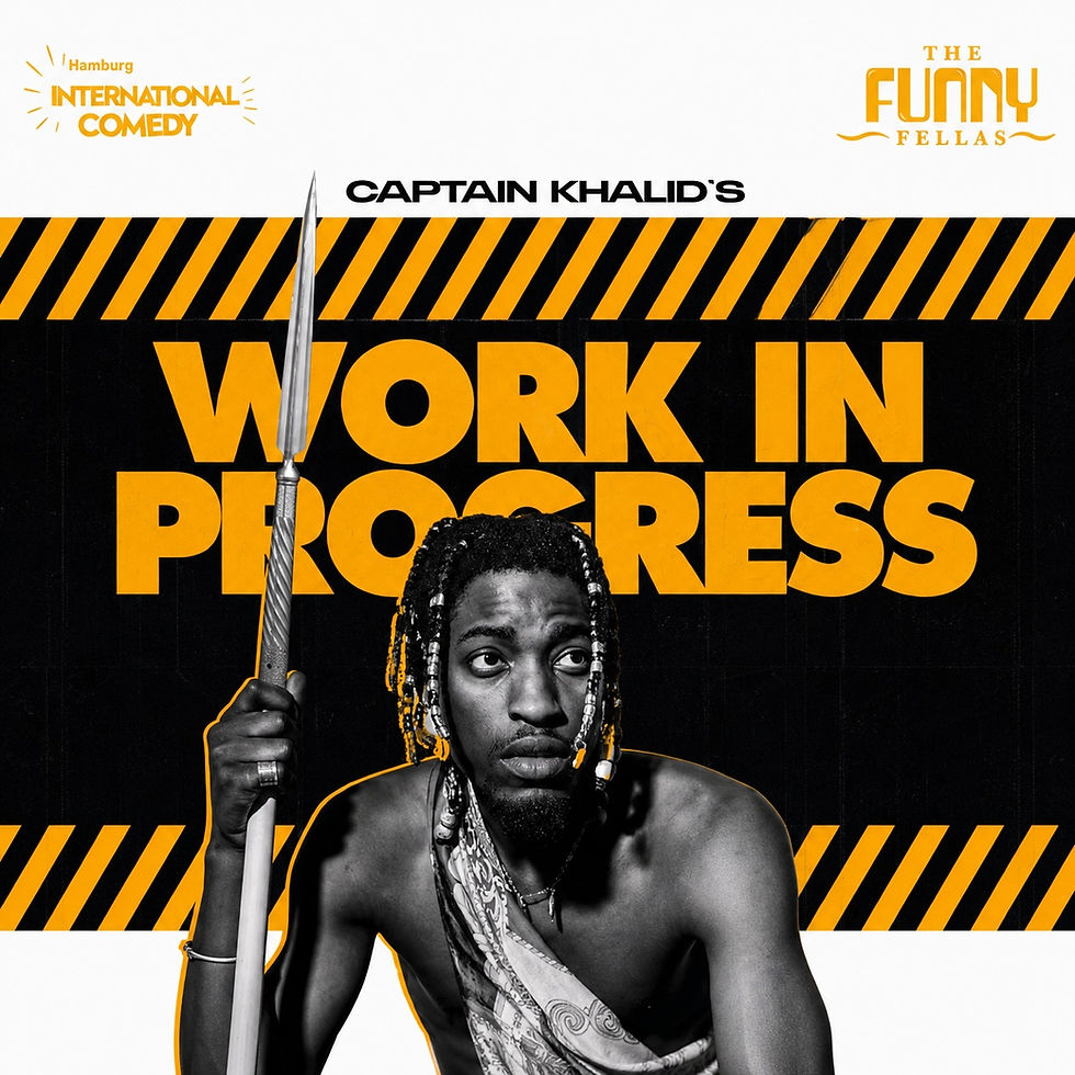 COMEDY EVENING: Captain Khalid's ''Work In Progress"