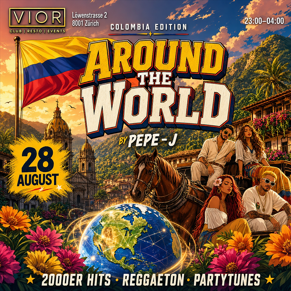 🌍🇪🇸 AROUND THE WORLD – COLUMBIA EDITION 🇪🇸🌍