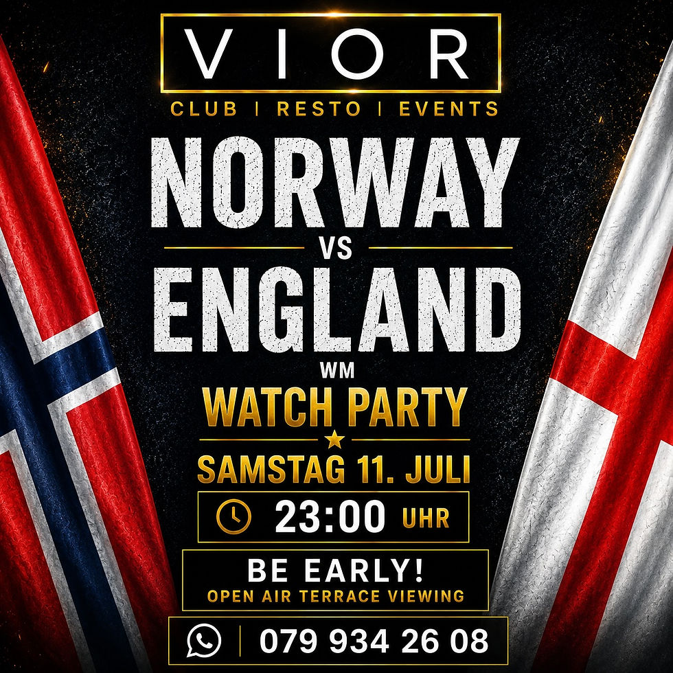 Norway vs England – WM Watch Party im VIOR