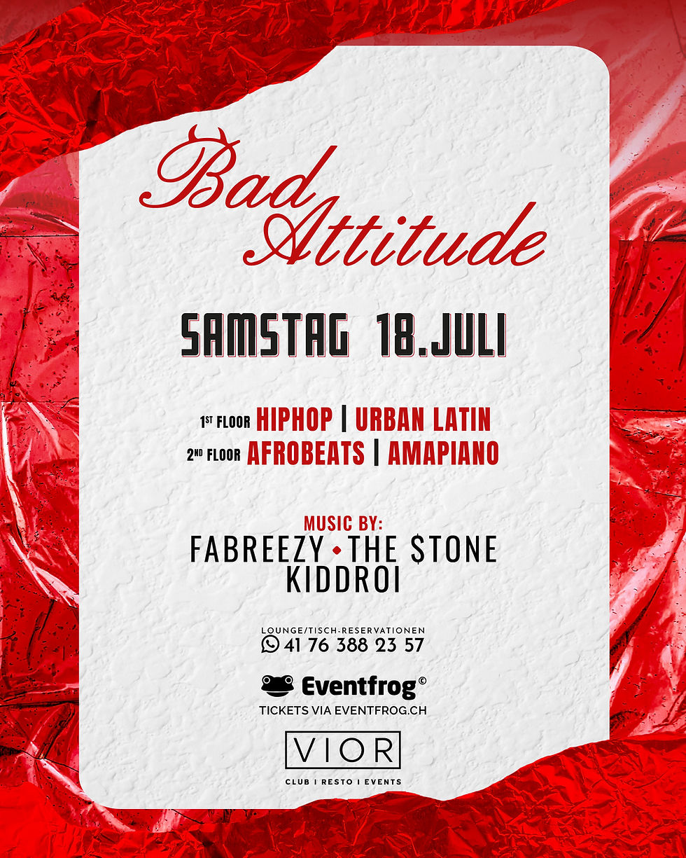 BAD ATTITUDE!