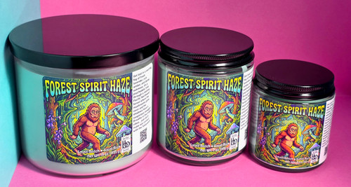 Forest Spirit Haze 7oz Candle | Oakmoss & Amber Candle | Lavender