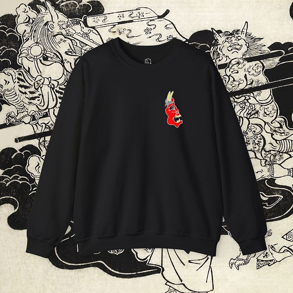 Akuma Crewneck Sweatshirt (Red)