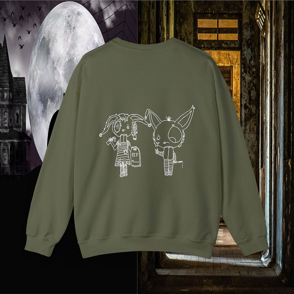 Thumbnail: Cute & Deadly Crewneck Sweatshirt