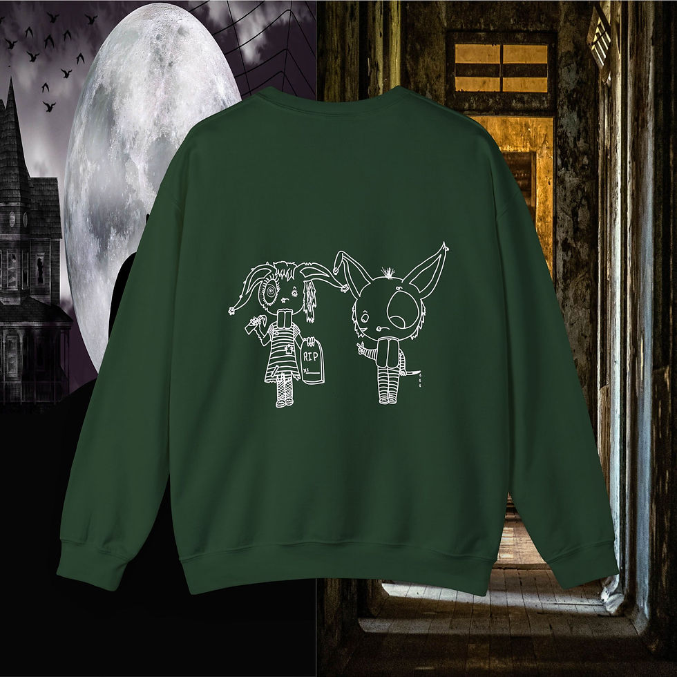 Thumbnail: Cute & Deadly Crewneck Sweatshirt