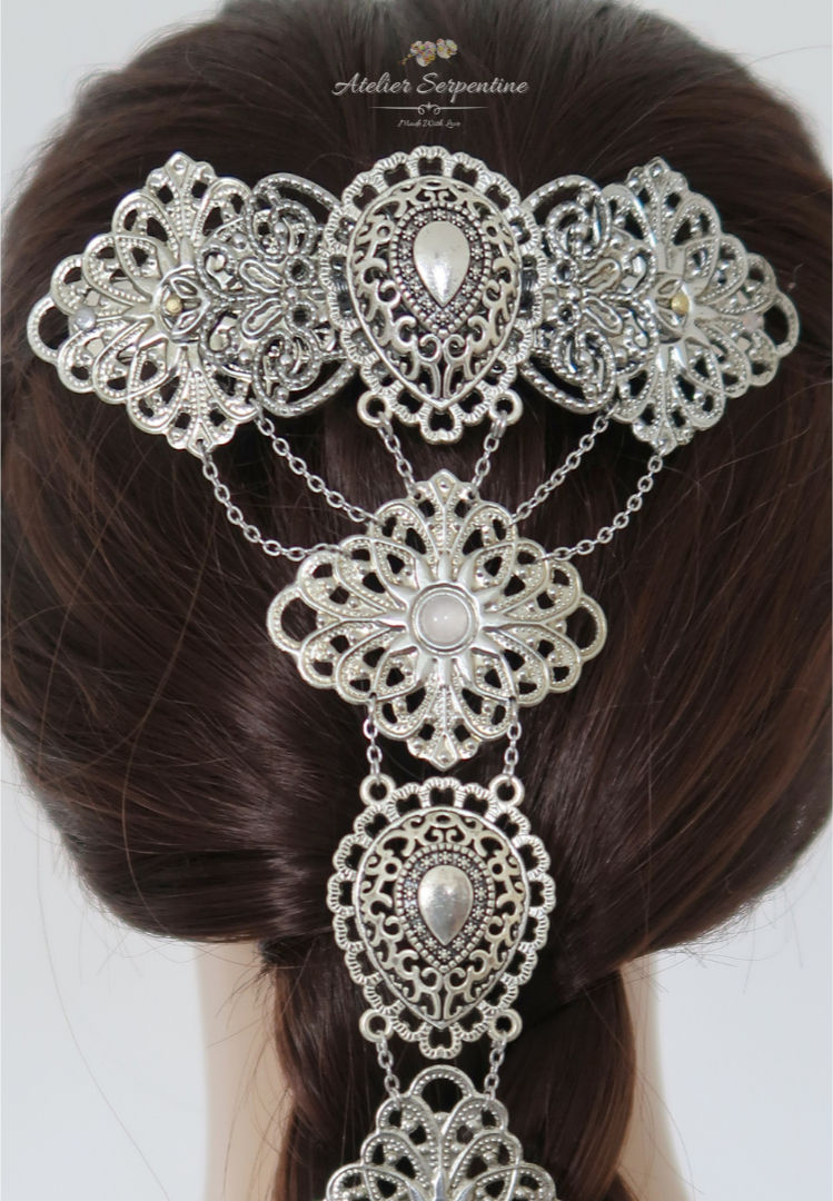 Miniature : Barrette-armure "TAÏA"