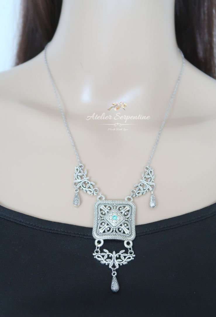 Collier "ALIOS" Bleu