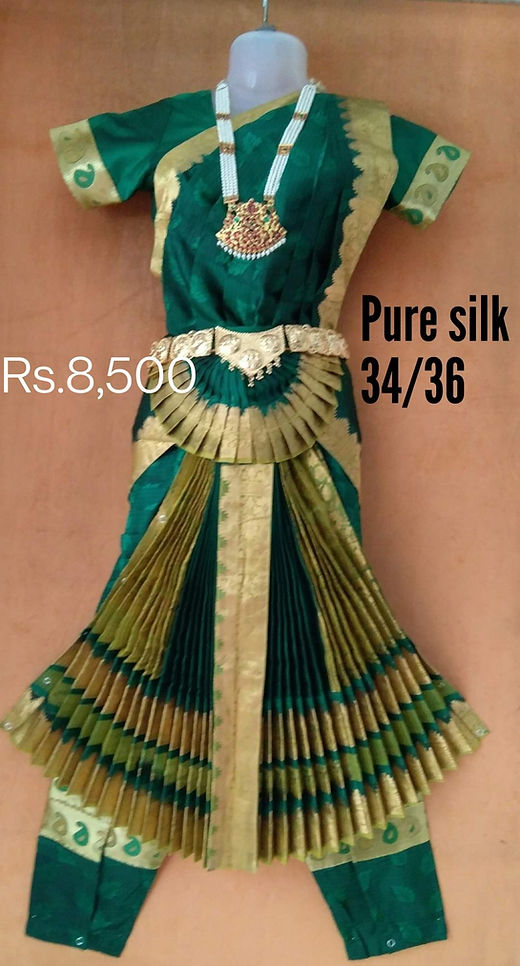 slim fit dress slacks Bharatnatyam Dance Costume