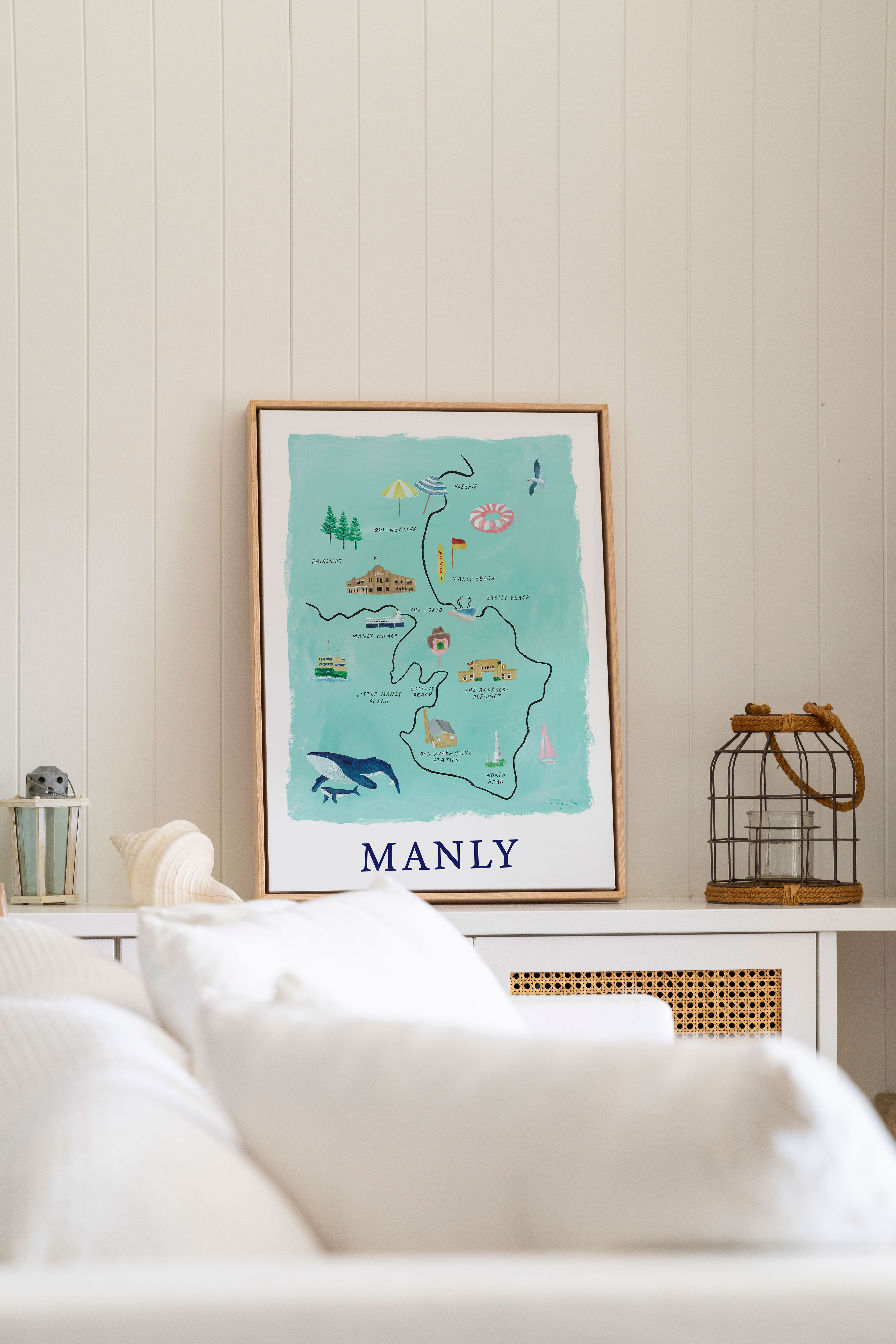 MANLY CANVAS ARTWORK