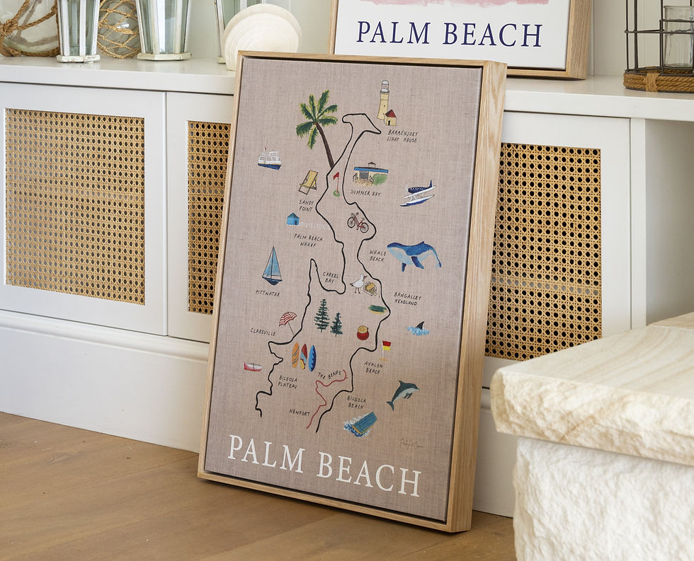 Thumbnail: PALM BEACH CANVAS ARTWORK