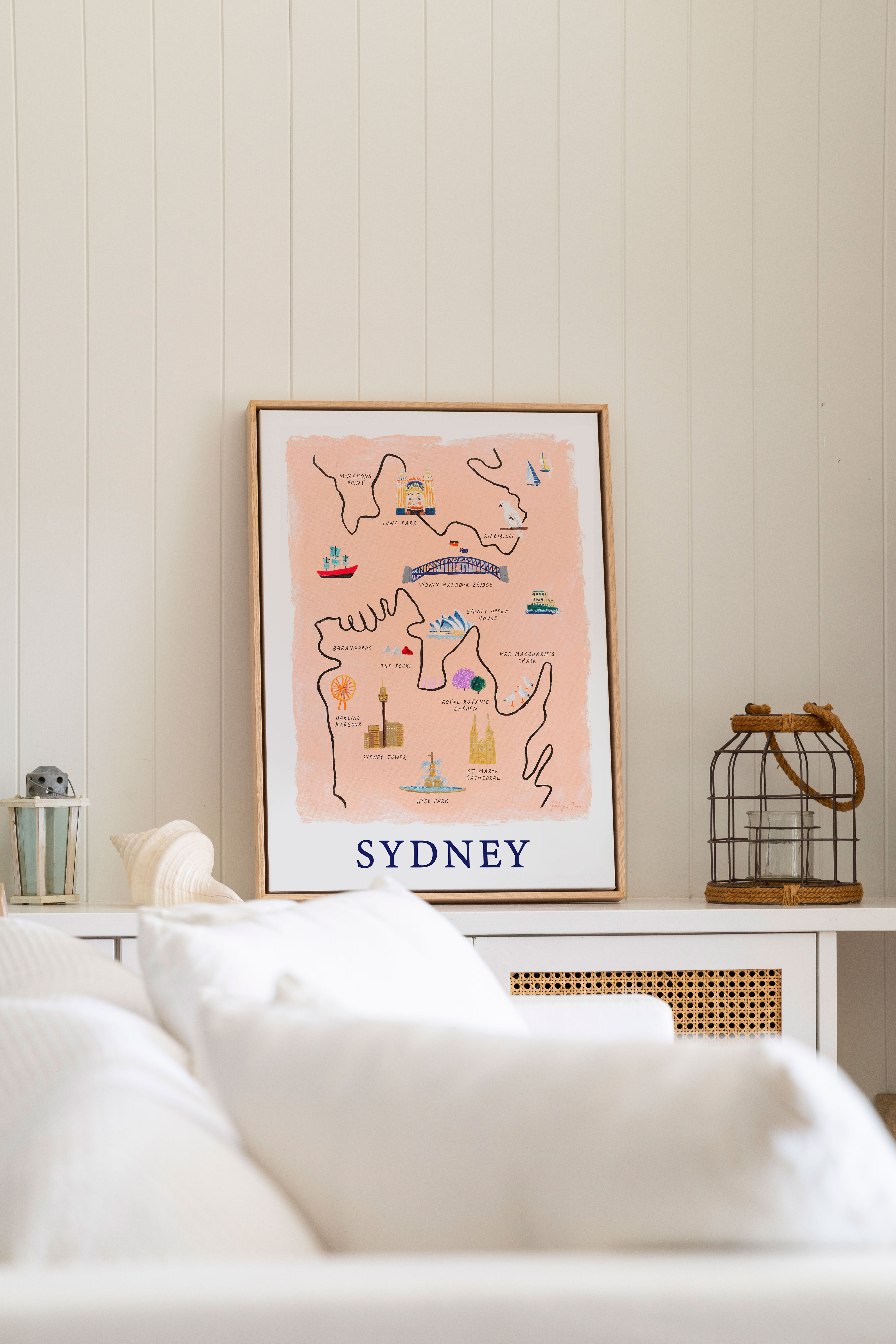 SYDNEY CANVAS ARTWORK