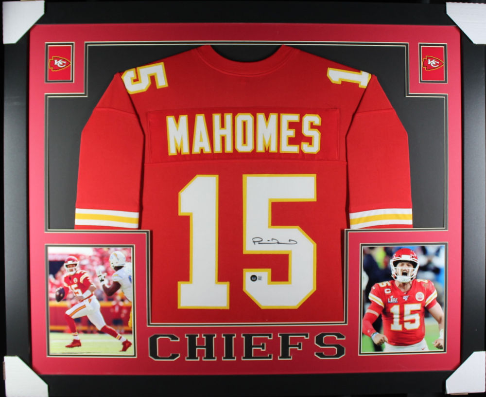 Patrick Mahomes Custom Frames Jersey