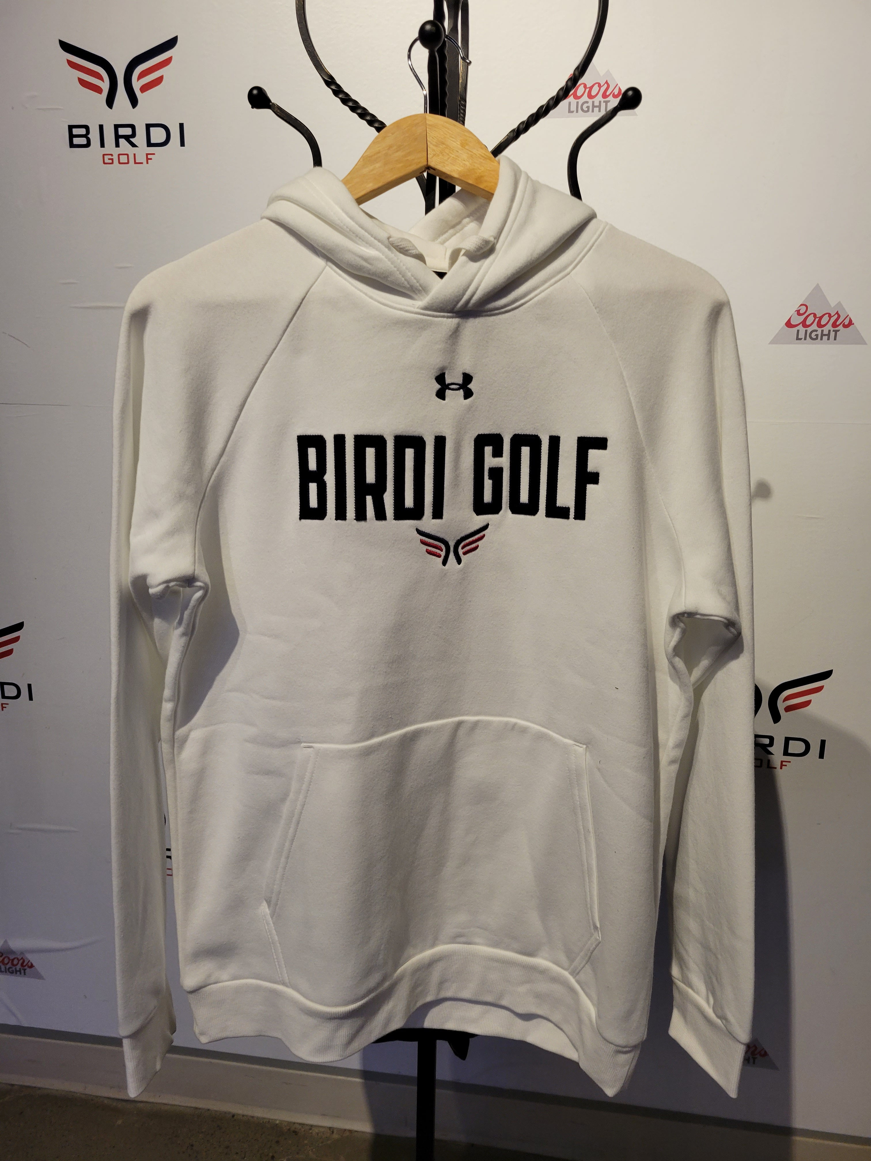 BIRDI Under Armour Hoodie - White
