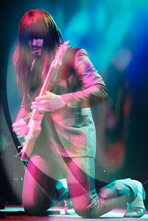 Khruangbin, The Fillmore, San Francisco, Corgam, Synesthesia, Experimental Photography, Lens Distortion
