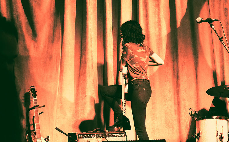 Sade Sanchez, L.A. Witch, Vox Guitar, Synesthesianow, Corgam