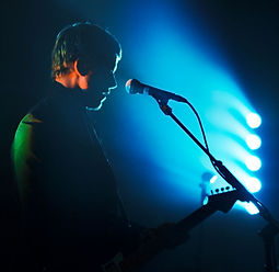 Banks and Steelz, Paul Banks, Fender, Stratocaster, Corgam; Photochronicle; Photojournalism; Photography; Contrast photography; Silhouette, Digital Photography; Photoedit; Music Photography; Live Music; Photograder; Colorist; Color Grader.