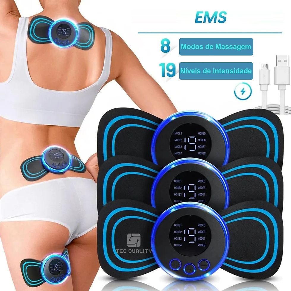 Miniatura: Massageador Elétrico Portátil VIGOR FIT | Estimulação Muscular