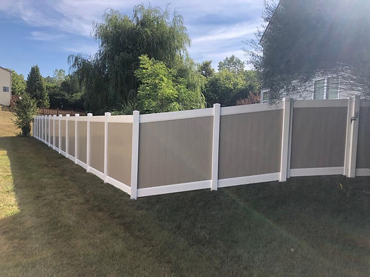 vinyl fence