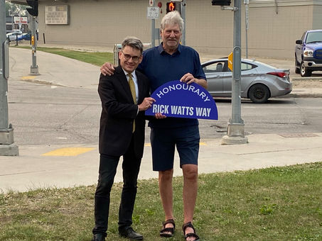 Honouring Rick Watts!
