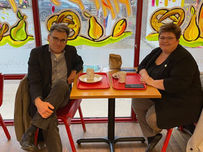 Meeting with New Seine River MLA Billie Cross