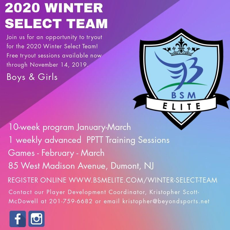 Etp Roster ETP Winter Select Team