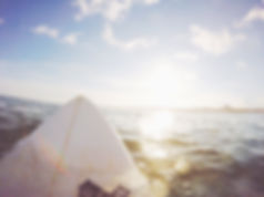 Surfboard On Water