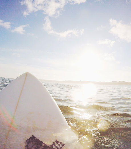 Surfboard On Water