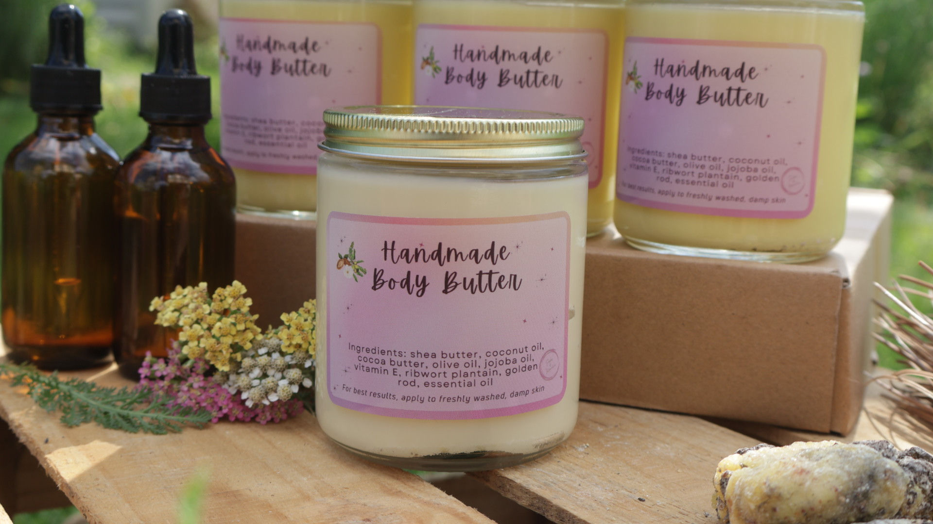 Natural Body Butter (Fragrance free)