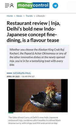 Inja restaurant review