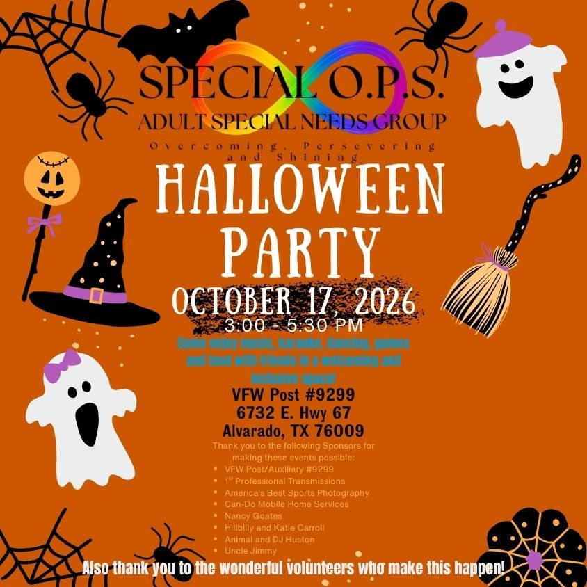 Special O.P.S. October Gathering