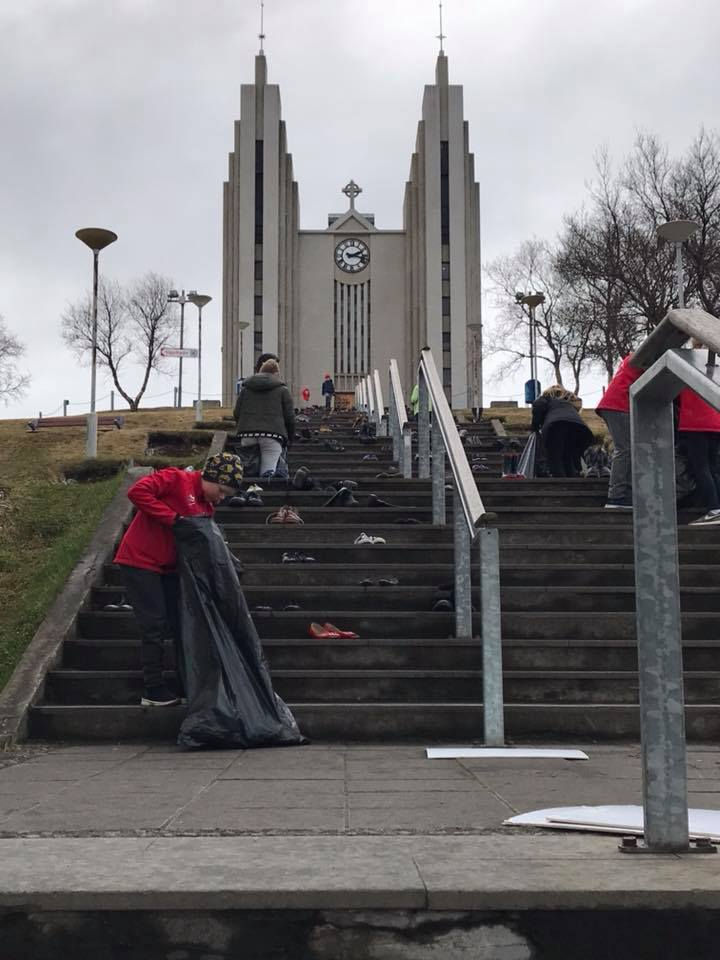 Duglegir skíðakrakkar