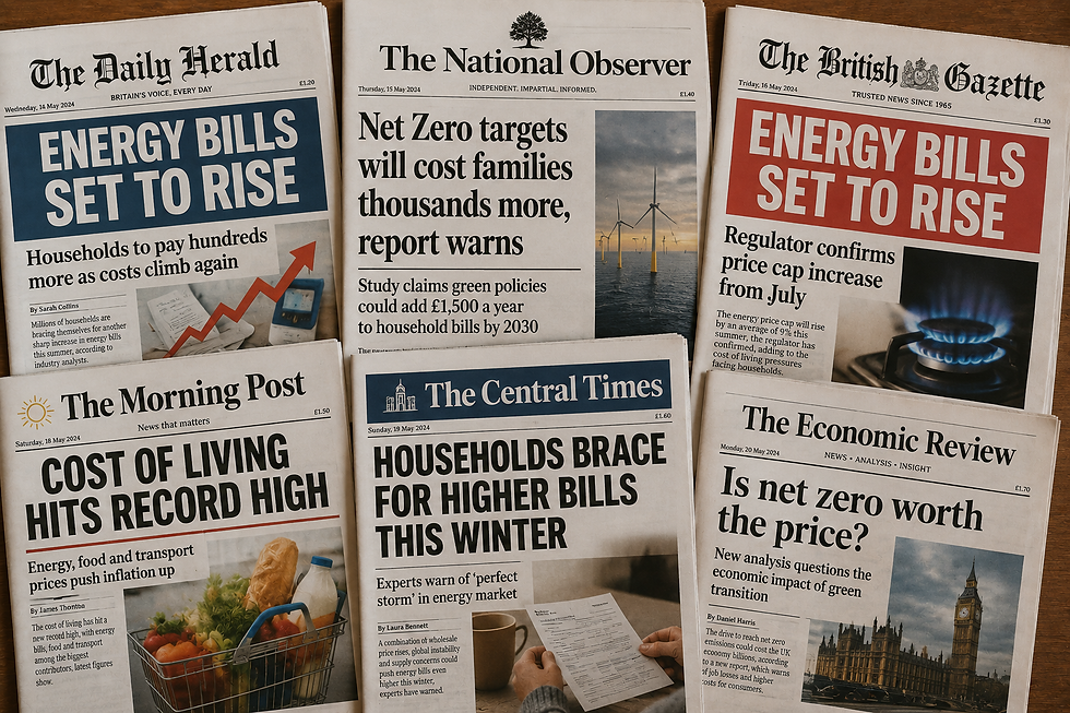 The Great Energy Bill Scam - Why they lie to you!