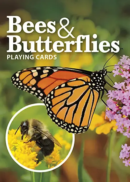 Bees & Butterflies Playing Cards