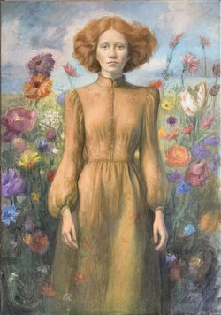 Arrivee du printemps_huile_70x50