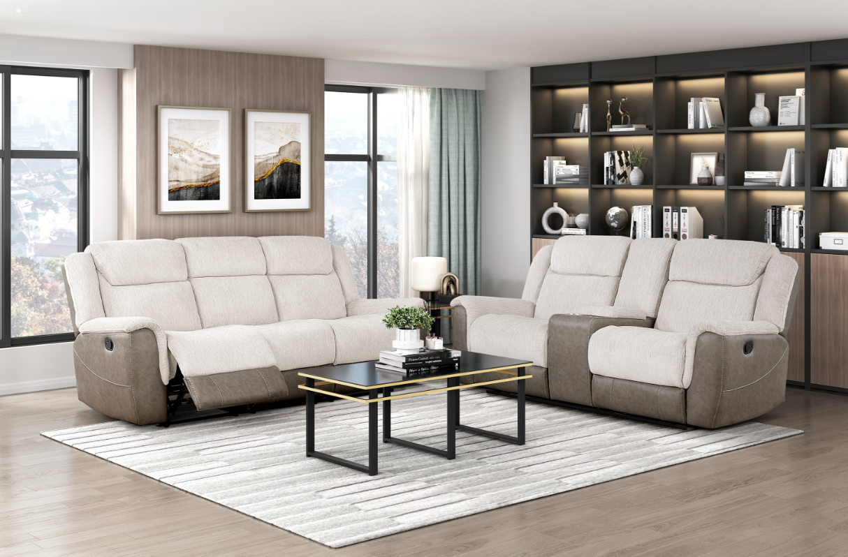 Sofa and Loveseat Set 9703 Showroom Flagler