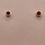 Thumbnail: Carnelian Stud Earrings - 925 Silver
