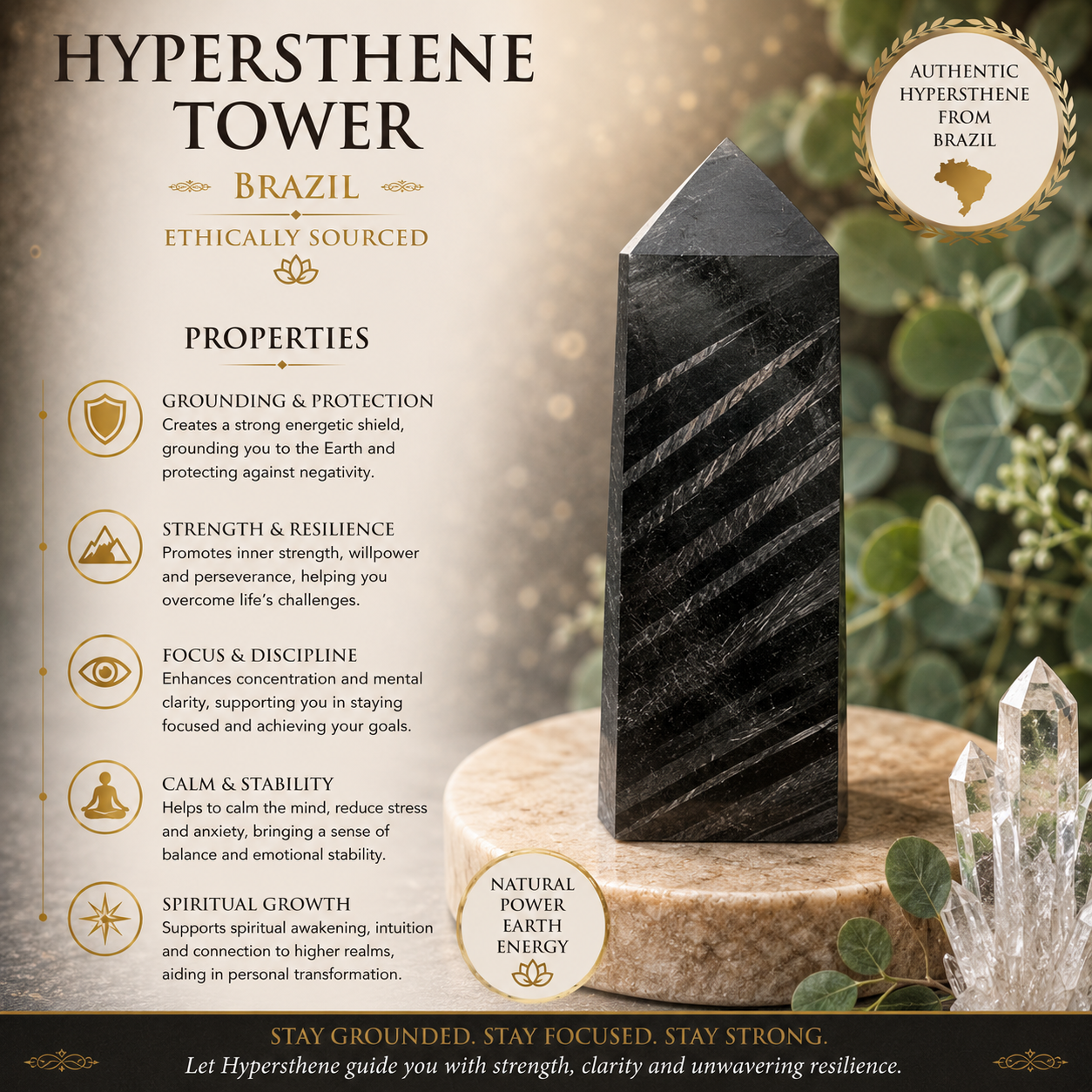 Hypersthene Towers - BRAZIL - One Supplied