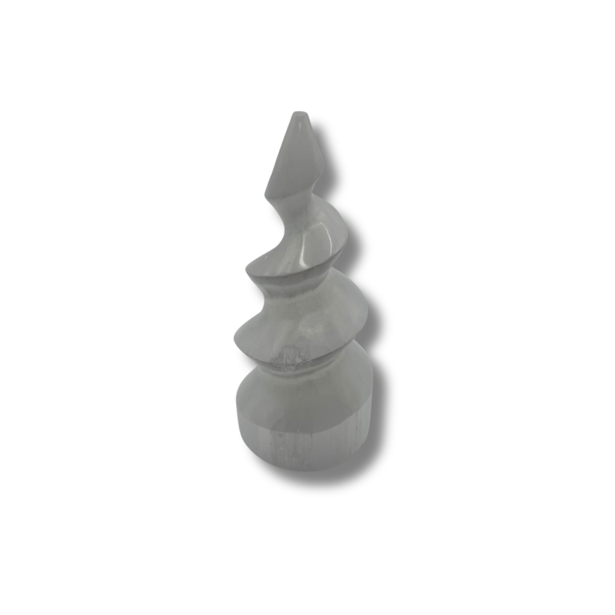 Small Selenite Unicorn Horn