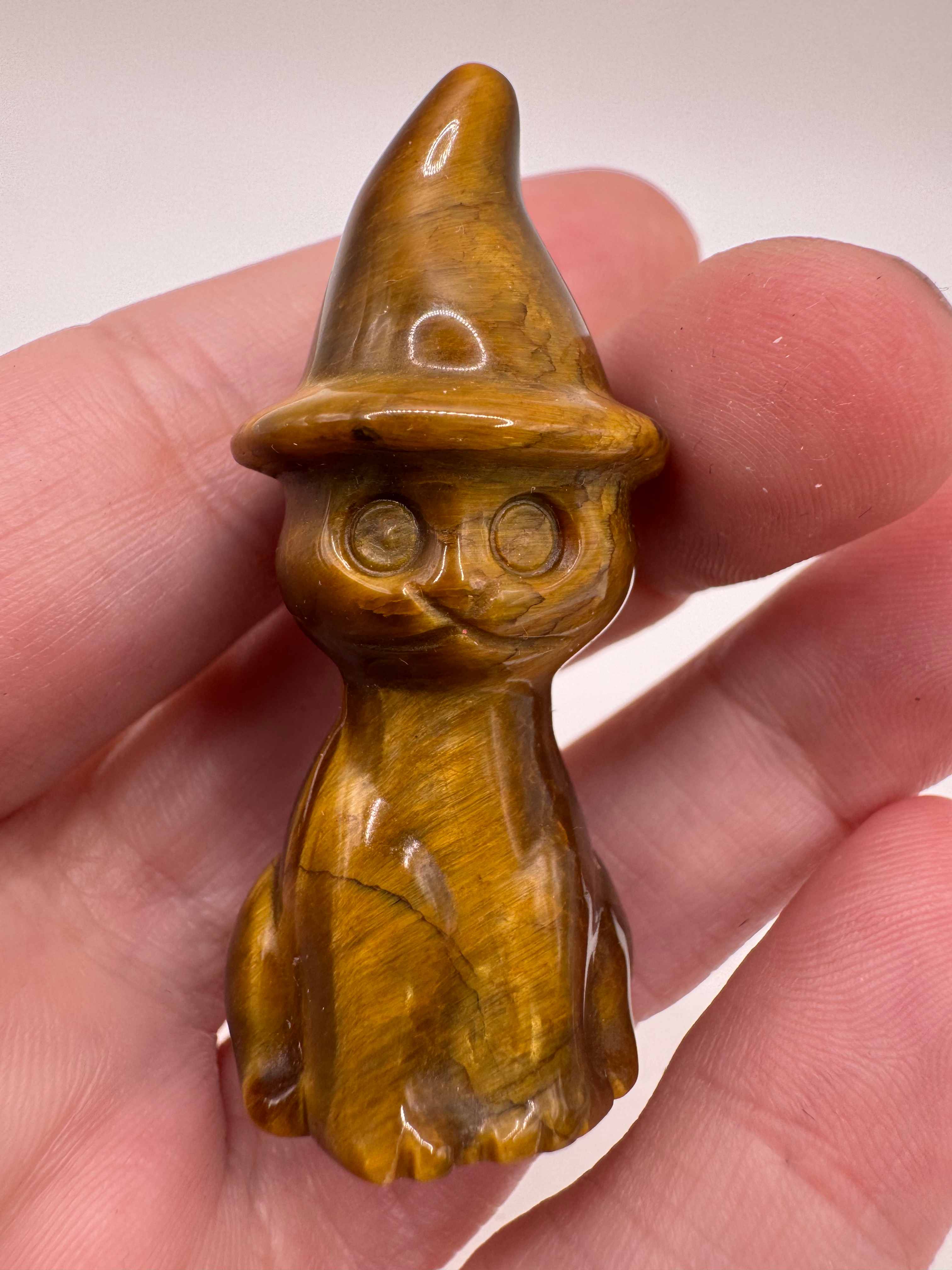 Cats in Witches Hats - Tiger's Eye - MEXICO (One Supplied)