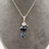 Thumbnail: Pietersite, Rainbow Moonstone & Topaz Pendant and Chain Set - 925 Silver