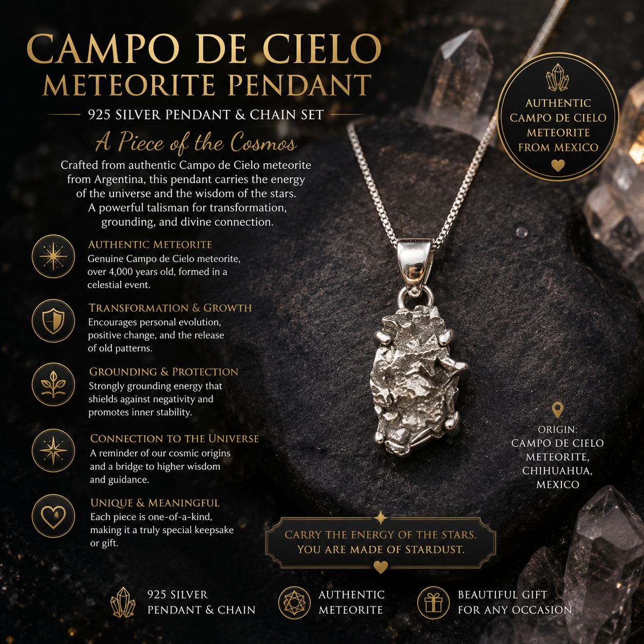 Meteorite - Campo de Ceilo (MEXICO)