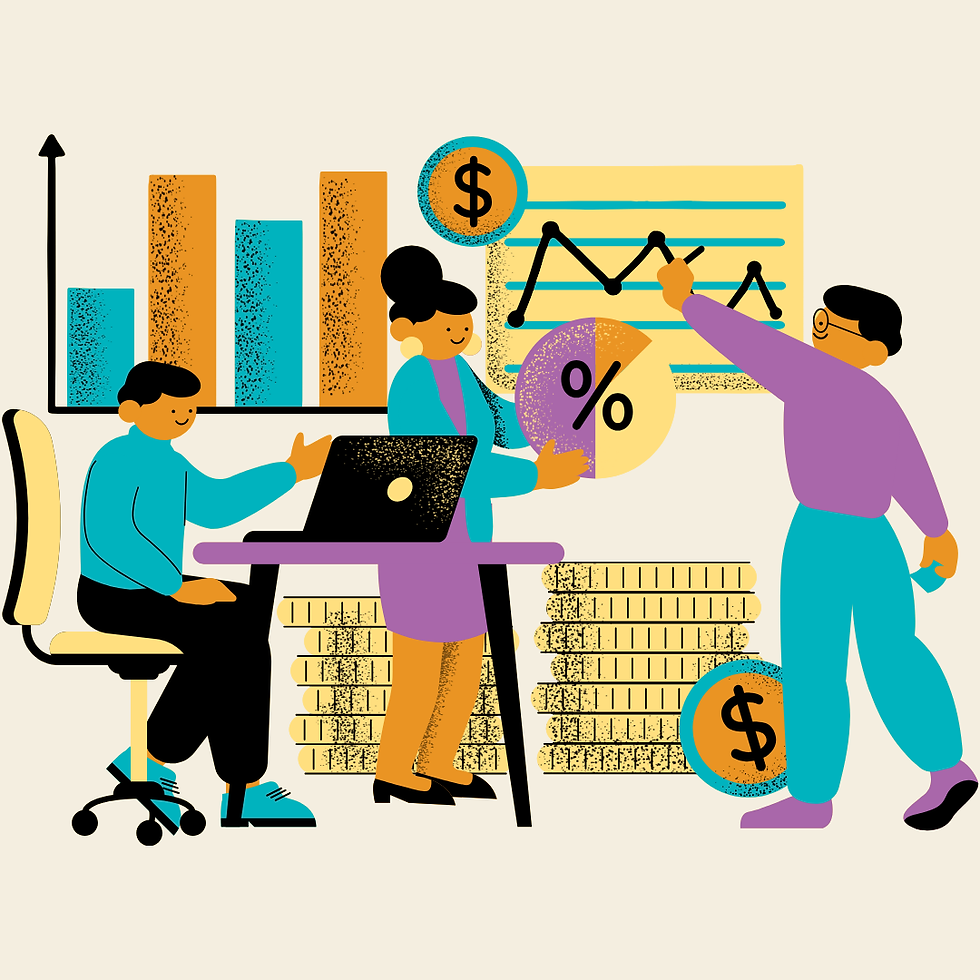 Icon showing financing