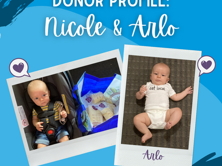 Donor Story: Nicole & Arlo