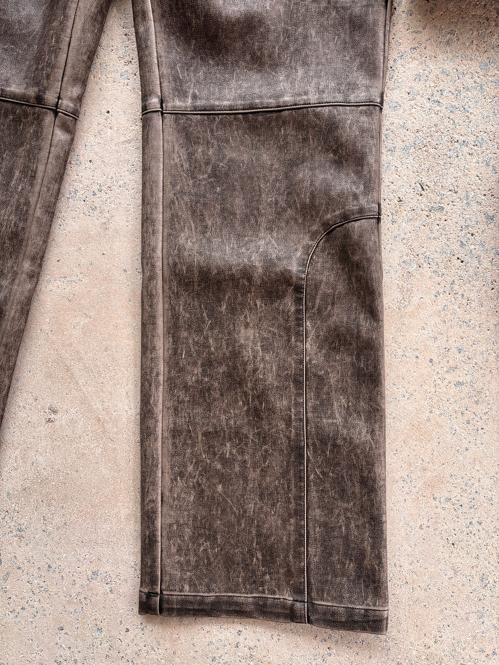 Thumbnail: CONCRETE LEATHER PANT 