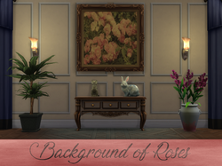 Background of Roses