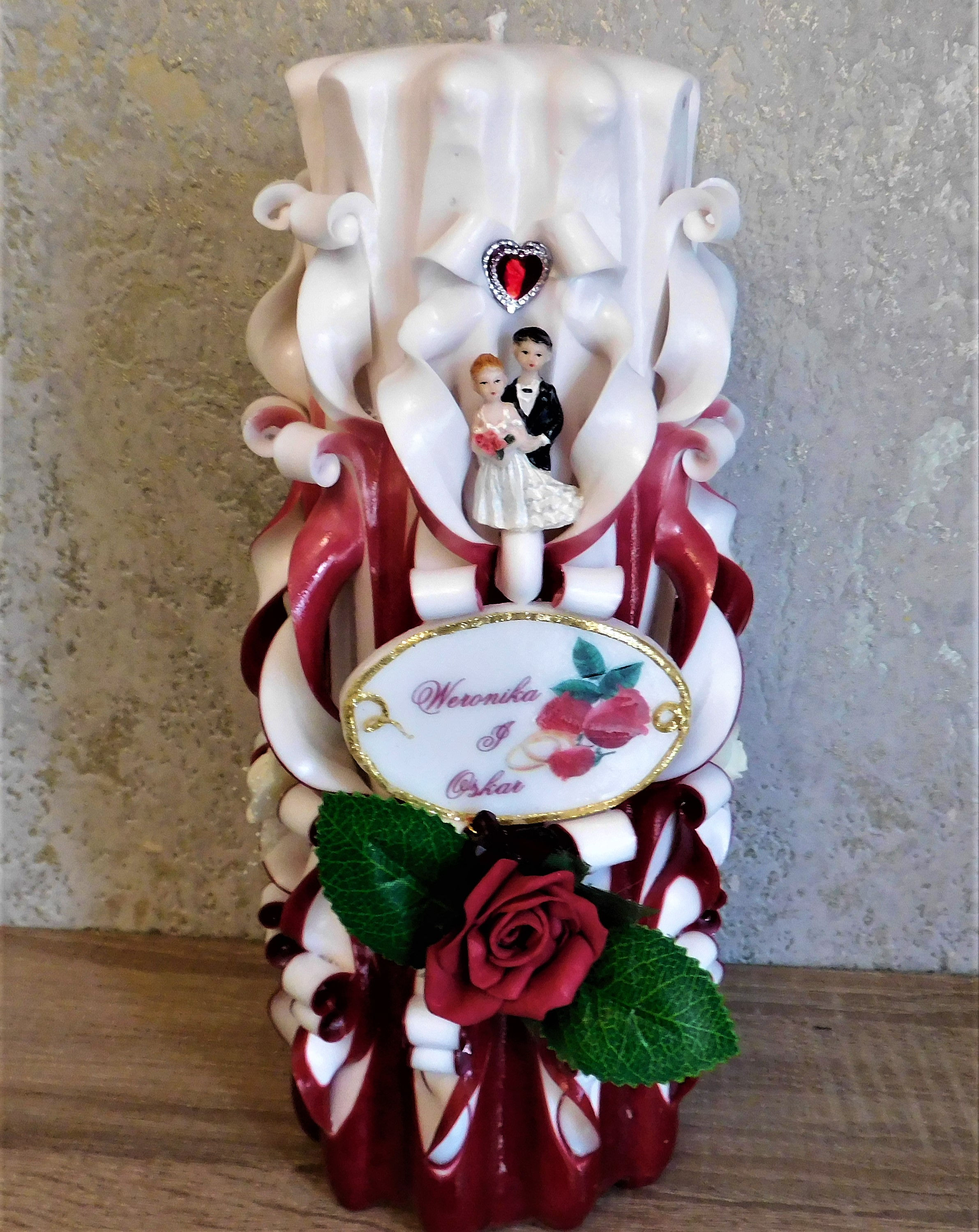 Wedding Candle 30 cm