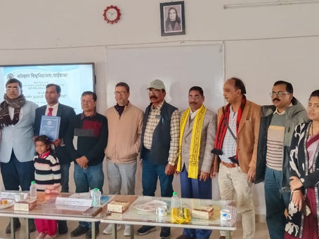 जनजातीय एवं क्षेत्रीय भाषा विभाग में Ph.D. Open मौखिक परीक्षा सफलतापूर्वक संपन्न