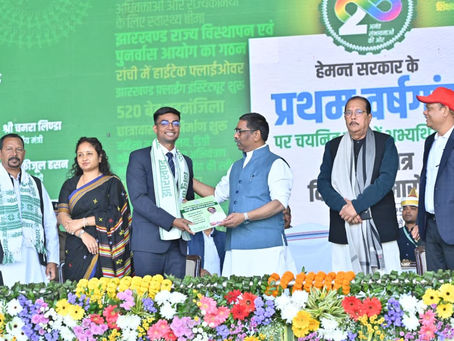 हेमंत सरकार टू का एक वर्ष पूर्ण, सीएम ने 8792 नव नियुक्त अभ्यर्थियों को सौंपा नियुक्ति पत्र