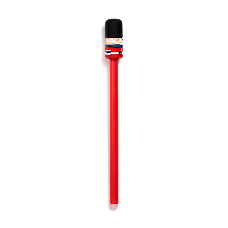 Thumbnail: Erasable Pen with PVC Topper - London Guardsman