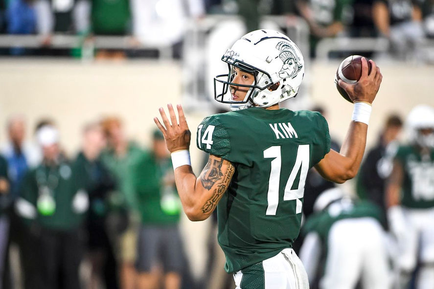NOAH KIM, QB, MICHIGAN STATE UNIVERSITY
