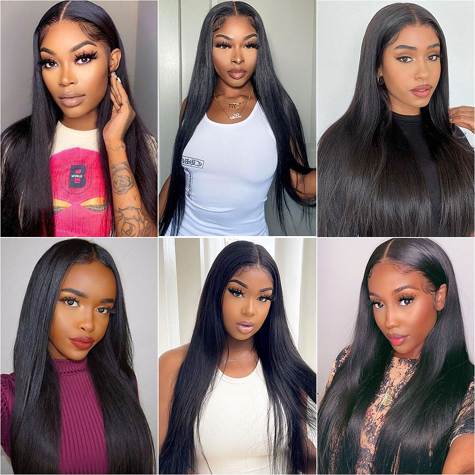 Thumbnail: Straight Human Hair Bundles 50g Per Bundle